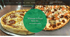 Desktop Screenshot of pioneerpizzabarn.com