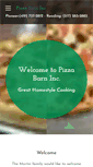 Mobile Screenshot of pioneerpizzabarn.com